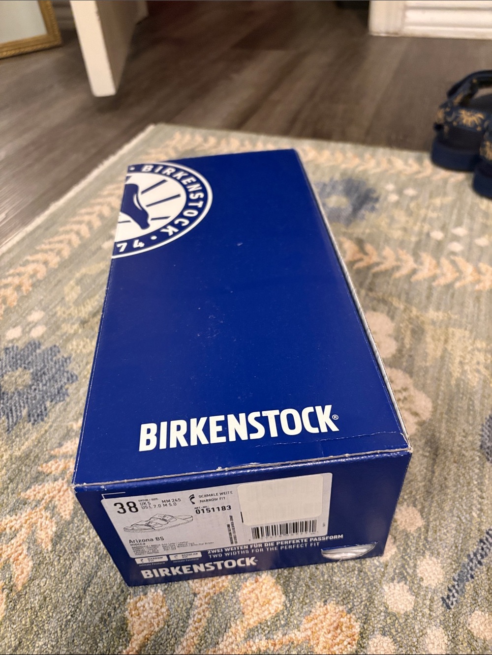 Birkenstock Arizona Moca Double Buckle Sandals Size 38 - Picture 7 of 8